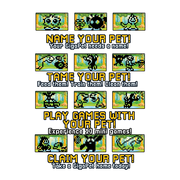 Top Secret Toys GigaPets Virtual Pet, Cryptids, Orange, Product Width 2 Inches