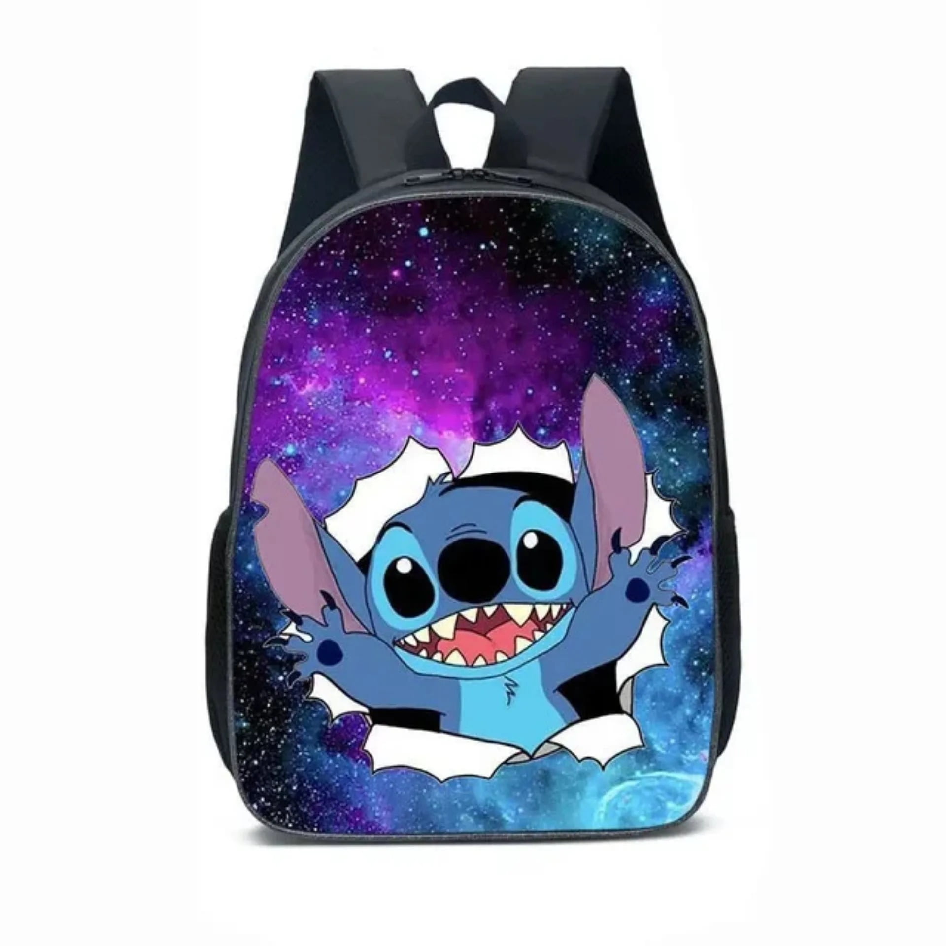 MINISO Disney Stitch primary and secondary school students burden reducing wear resistant animation School Bag Mochila Walmart