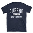 thumbnail image 1 of Cubero New Mexico Classic Established Men's Cotton T-Shirt, 1 of 1