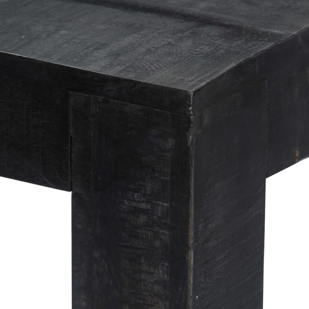 Kepooman Wood Dining Table for Kitchen, Black Kepooman Wood Dining Table for Kitchen, Black