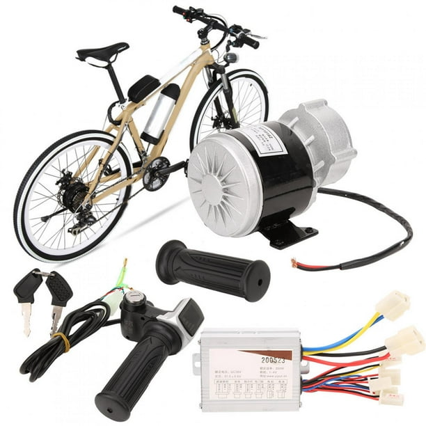Accélérateur de pouce d'accélérateur de vélo électrique, Kit de pièces de  bicyclette électrique, poignée à 3 fils