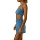 thumbnail image 5 of Txlixc Traje de dos piezas para mujeres, chaleco de punto impreso sin mangas con tirantes y pantalones cortos elásticos Txlixc moda, 5 of 9