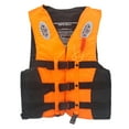 thumbnail image 3 of Chaleco salvavidas Colamx ligero de natación con silbato Naranja, 3 of 8