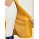 thumbnail image 5 of BLAZER CHIC para Mujeres, Abierto en Frontal, Traje Corto para el Trabajo de Verano, Color Amarillo Oscuro, Talla XL, 5 of 6