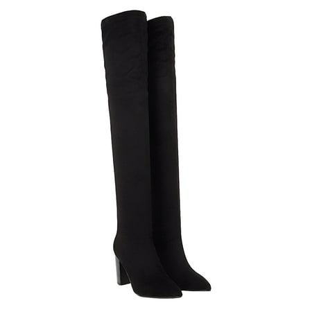 

OUNONA 1 Pair Over The Knee Boots Woman High Heels Boots Winter Thigh High Boots