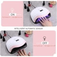 thumbnail image 4 of Lámpara secadora de uñas de 168 W, lámpara LED UV Aokyom para uñas, lámpara de uñas profesional con temporizador de 10/30/60/99 s y para todo tipo de esmaltes de uñas en gel, uñas de gel, shellac, 4 of 4