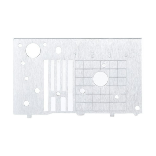 Placa de aguja recta, piezas de la máquina de coser reemplazar los accesorios profesionales de costura de herramientas de puntada livianas