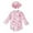 R01-Pink, variant on RMGVDSD Baby Girls One Piece Swimsuit Infant Bathing Suit Long Sleeve Rash Guard Swimwear With Hat Swim Suits Beachwear Beach Tankini Swimwears