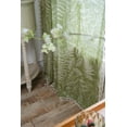 thumbnail image 4 of Nvzi Curtains Sheer - Texture Sheer Window Covering, Light & Airy Privacy Sheer Panels for Bedroom Living Room Patio Glass Door（1pcs，86*.6*59in，A56）, 4 of 5