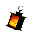 thumbnail image 1 of Lanterne de Cheminée Portable à LED Sans Flamme Effet Feu Mini Lampe Portable pour Maison Jardin S Carré, 1 of 9