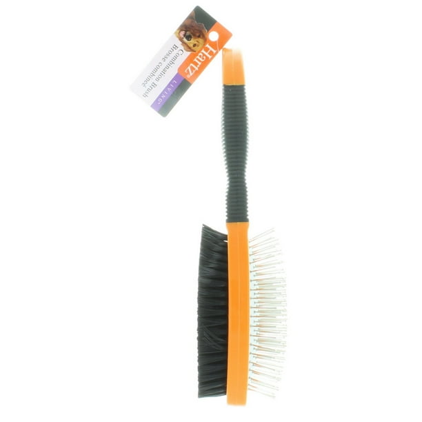 Hartz Pet Dog Combination Bristle & Pin Hair Fur Brush