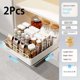 thumbnail image 1 of Nuevo estante de almacenamiento de cocina con rieles deslizantes, tipo cajonera extraíble, bandeja de almacenamiento, caja de especias, estante de almacenamiento, organizador de armarios, 1 of 4