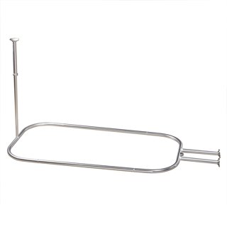 Buoluty Clawfoot Tub Shower Caddy(Shower Rod Not Included