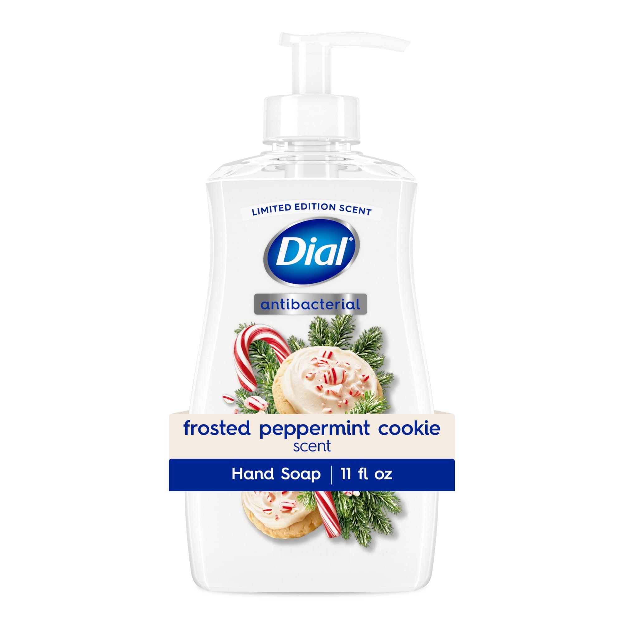 Dial Antibacterial Limited Edition Scent, Frosted Peppermint Cookie Liquid Hand Soap