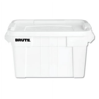 Rubbermaid Commercial RCP 6509 WHI Lid For 2 - 8 Qt. White Square Storage  Container 