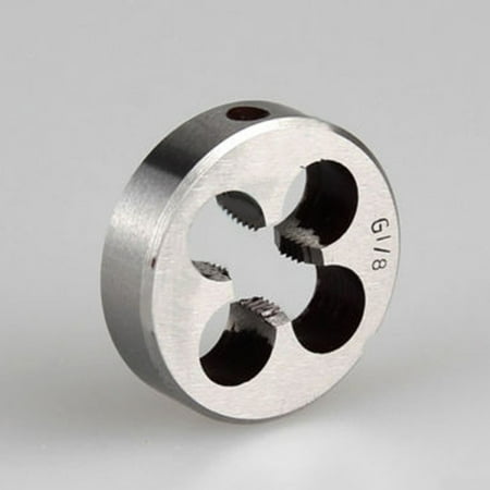 

High Duty Pipe Thread Round Dies BSP 1/8 1/4 3/8 1/2 3/4 HSS High Speed Steel