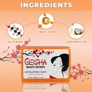 Omic Kojic Acid Skin Brightening Bar, Reduces Pigmentation, Coconut Oil, 200g