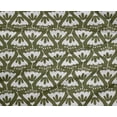 thumbnail image 4 of oneOone Polyester Lycra Olive Green Fabric Florals Sewing Material Print Fabric By The Yard 56 Inch Wide, 4 of 4