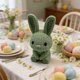 thumbnail image 1 of Decoraciones de Pascua, Adornos de Pascua, Regalos de Pascua, Decoración de Conejos de Punto, Adorno de Pascua, Adorno de conejo PLA, 1 of 6