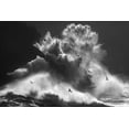 thumbnail image 2 of Lazzarotti, Paolo 18x13 Gold Ornate Wood Framed with Double Matting Museum Art Print Titled - Birds In The Storm (Part 8), 2 of 4