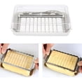 thumbnail image 5 of Caja para Almacenar Mantequilla 2 en 1, con Tapa Transparente y Cortador, Rectangular., 5 of 5