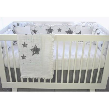 Harriet Bee Varela Stars Love You To The Moon 3 Piece Crib Bedding Harriet Bee Varela Stars Love You To The Moon 3 Piece Crib Bedding Set