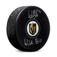 thumbnail image 1 of William Karlsson Rondelle de Hockey des Vegas Golden Knights Signée avec Note « Wild Bill », 1 of 2