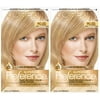 L'Oreal Paris Superior Preference Permanent Hair Color, Light Golden Blonde, 2 Pack