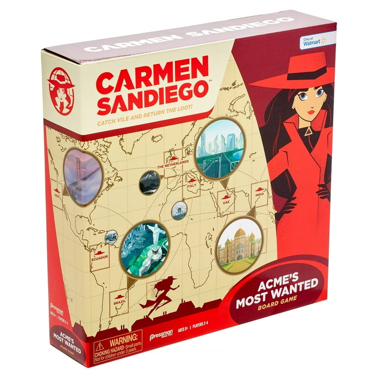 Pressman Carmen Sandiego: ACME's Most Wanted 