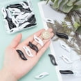 thumbnail image 3 of 40pcs/box Resin Brooches with Stainless Steel Pin 40x13x9mm, 3 of 8