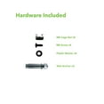 thumbnail image 4 of NavePoint 2U 19 Inch Vertical Wall Mount Rack Wall Mountable Server Rack w/ Hardware Black, 4 of 4