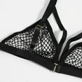 thumbnail image 6 of Sngxgn Lingerie Corset Set Lace Bodysuit Satin Boudoir Outfits Exotic Bustier(Black,M), 6 of 8