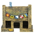 thumbnail image 4 of Penn-Plax Spongebob Squarepants Aquarium Resin Ornament - The Krusty Krab - Brown Color - Medium, 4 of 8