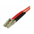 thumbnail image 3 of StarTech.com 2m Fiber Optic Cable - Multimode Duplex 50/125 - LSZH - LC/ST - OM2 - LC to ST Fiber Patch Cable - Patch cable - ST multi-mode (M) to LC multi-mode (M) - 2 m - 2 m - fiber optic - duplex - 50 / 125 micron - OM2 - molded - orange - for P/N: MCM1110MMLC, 3 of 4
