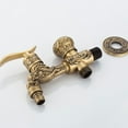 thumbnail image 4 of Baohd Yellow Universal-fit Compatible With Most Standard Outdoor Plumbing Systems Easy-install Antique Tap, 4 of 6