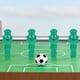 thumbnail image 2 of KAKOWELY 8 muñecos de jugador de fútbol de mesa, figuras de jugador de futbolín, estatua de jugador de futbolín de repuesto, figuras de futbolín para hombres., 2 of 5