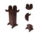 thumbnail image 6 of Tongina Bow Display Stand Quiver Flute Rack Multipurpose Wood Recurve Bow Rack Equipment for s Enthusiast, 6 of 8