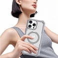 thumbnail image 6 of Dteck for iPhone 16 Pro Max Case with Invisible Magntic Ring Stand, Compatible with MagSafe, Military-Grade Translucent Case for iPhone 16 Pro Max,Black, 6 of 6