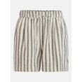 thumbnail image 6 of Time and Tru Women's Linen Blend Shorts, Sizes XS-XXXL, 6 of 6