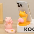 thumbnail image 2 of Hong Cheng Cute Cartoon Animal Phone Stand - Desktop Decor & Practical Holder, 2 of 10