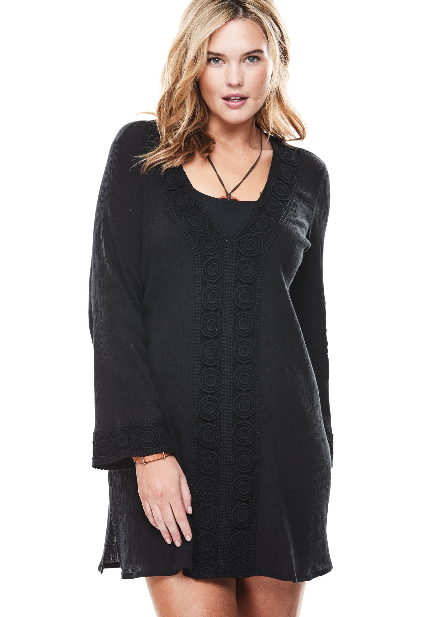 plus size swimsuit cover up walmart