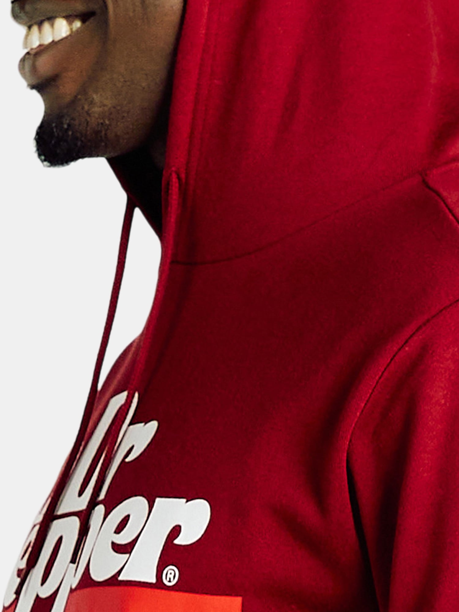 Dr. Pepper Men's Graphic Hoodie with Long Sleeves, Size S-3XL