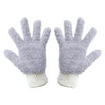 thumbnail image 2 of Microfiber Cleaning Gloves,Reusable Soft Absorbent Dusting Mitts for Car Interior Detailing,Furniture,Pet Hair Removal,Household,1 Pair,Purple,1 Pair, 2 of 9