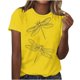 thumbnail image 1 of Camiseta de Manga Corta de Cuello Redondo Impresa para las Mujeres, Casual Diario Y Partido de Moda Superior, 1 of 2