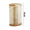 thumbnail image 5 of Lice Comb Double Sided Fine Teeth Prevent Static Scalp Massage Remove Louse Wooden Comb, 5 of 5