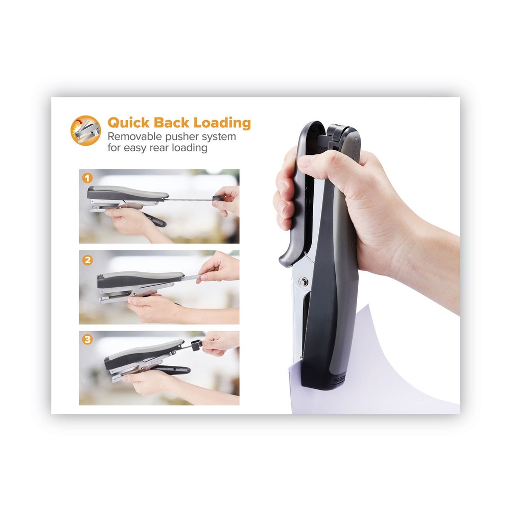 Bostitch Standard Plier Stapler, Black and Gray photo 3
