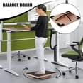 thumbnail image 1 of Balance Board Wobble Exercise Balance Board Training Anti-Slip Professional Exercise Stability Trainer Increase Focus, 1 of 5