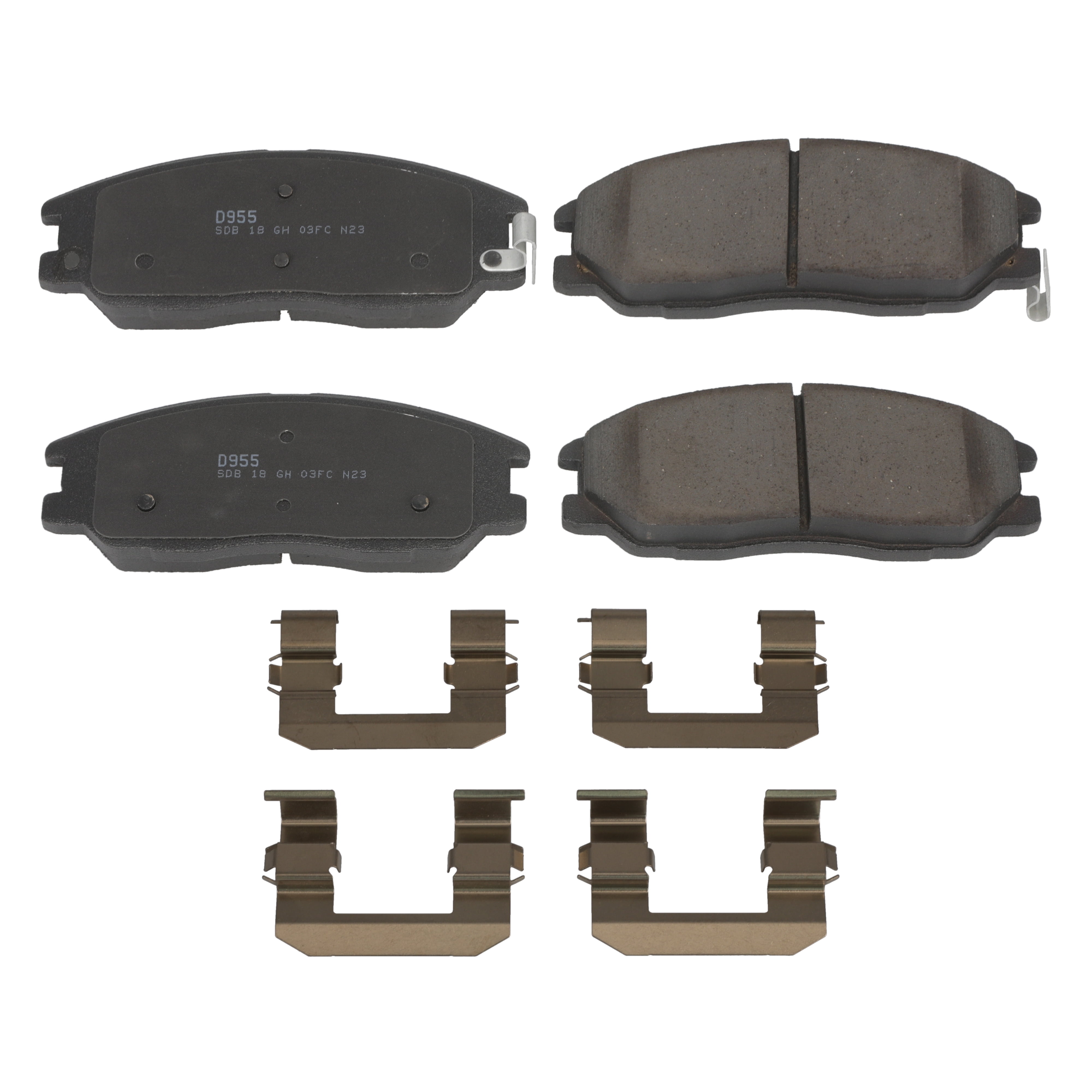 Winstop Brake Pad Set, Front WS.0955.0.C, Kia Sorento 2009-2003