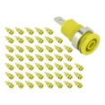 thumbnail image 1 of 4mm Banana Socket with High Current Discharge for Electrical Test Accessories, Red Copper Material, 1 of 7