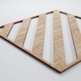 thumbnail image 5 of Ekena Millwork 11 3/8"W x 11 3/8"H x 1/4"T Small Rothwell Decorative Fretwork Wood Wall Panels, Red Oak, 5 of 18